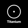 Titanium recht rolmes, (60 mm)